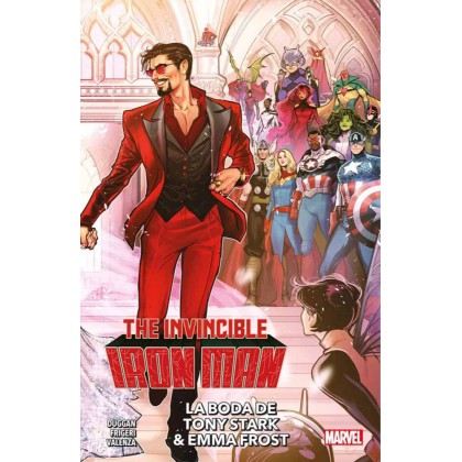 Invincible Iron Man Vol 02 La boda de Tony Stark y Emma Frost